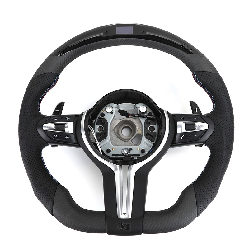 M Sport Dry Carbon LED Steering Wheel for BMW F10 F20 F30 F06 F12 F13 M6
