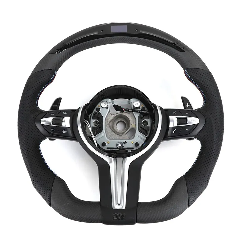 M Sport Dry Carbon LED Steering Wheel for BMW F10 F20 F30 F06 F12