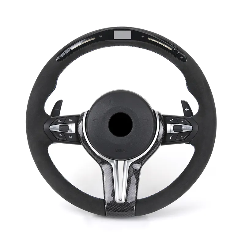 Alcantara Led Steering Wheel for BMW F01 F10 F11 F20 F22 F30 F80