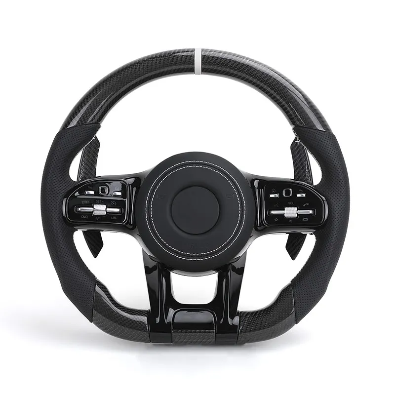 Carbon Fiber Steering Wheel for Mercedes W205 W207 W211 G63 AMG
