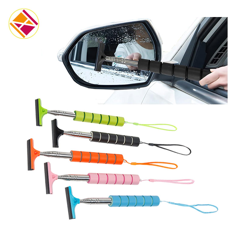 Telescopic Side Mirror Squeegee