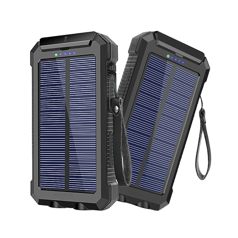 Portable Solar Power Bank 10000mAh