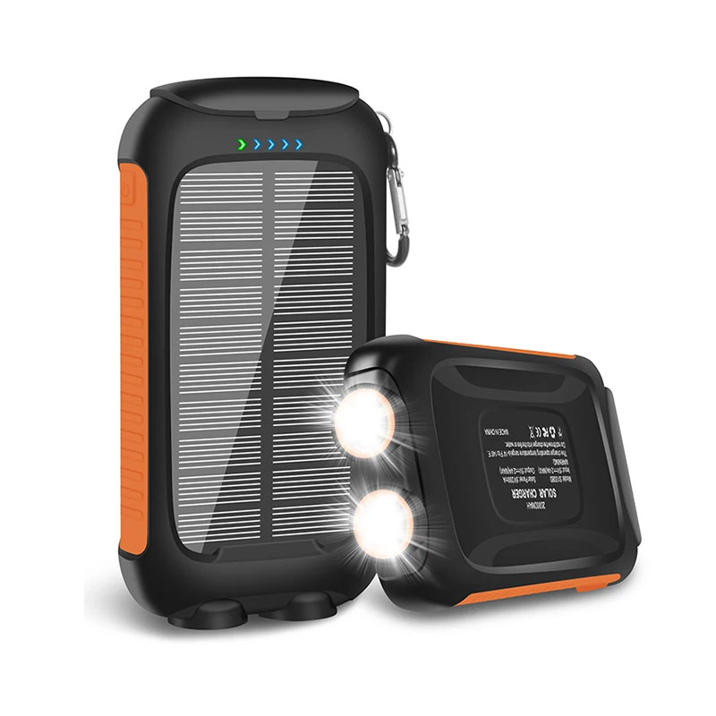 Banque d'énergie solaire sans fil portable 10000mAh