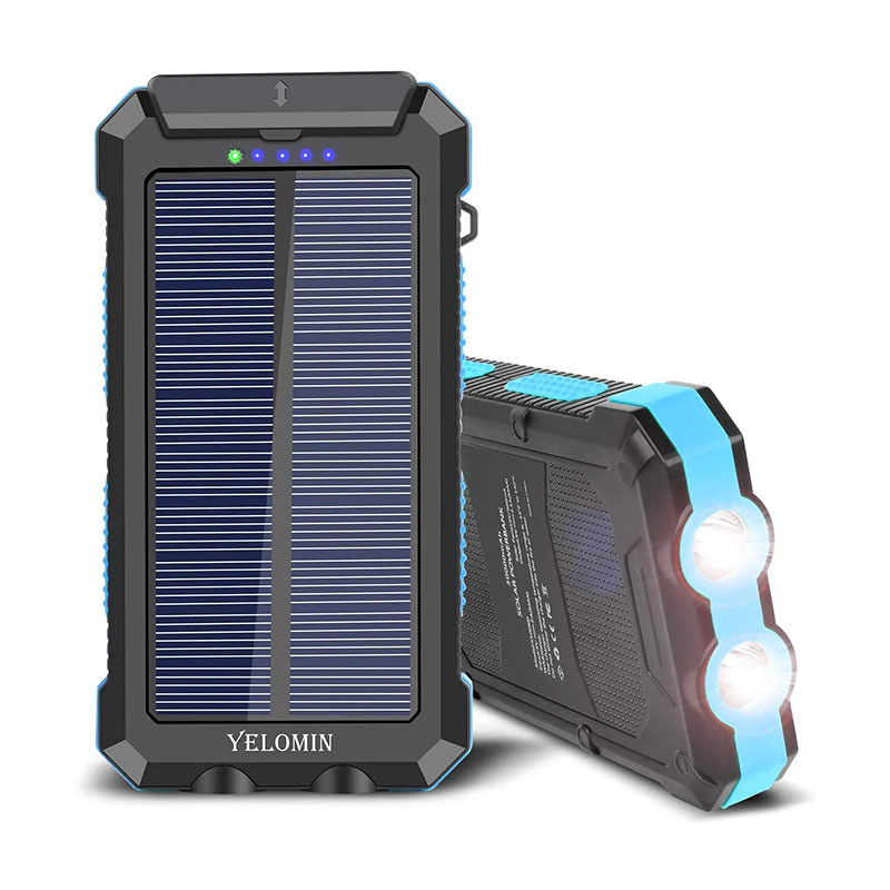 Солнечное зарядное устройство Power Bank 30000 мАч