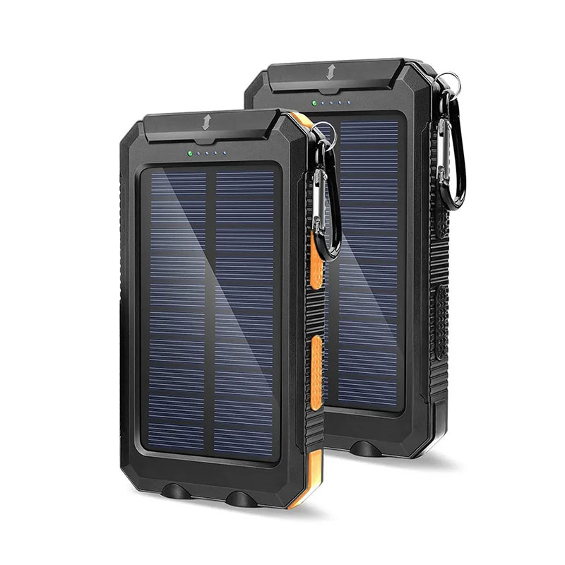 Banque d'énergie solaire charge rapide pour téléphone portable 20000mAh
