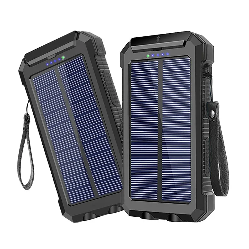 Solar Power Bank Γρήγορη φόρτιση για κινητό τηλέφωνο