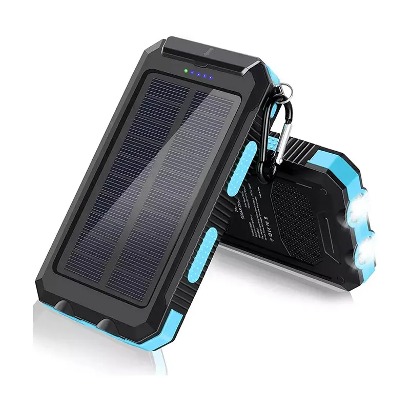 Solar Power Bank bærbar oplader 20000mAh