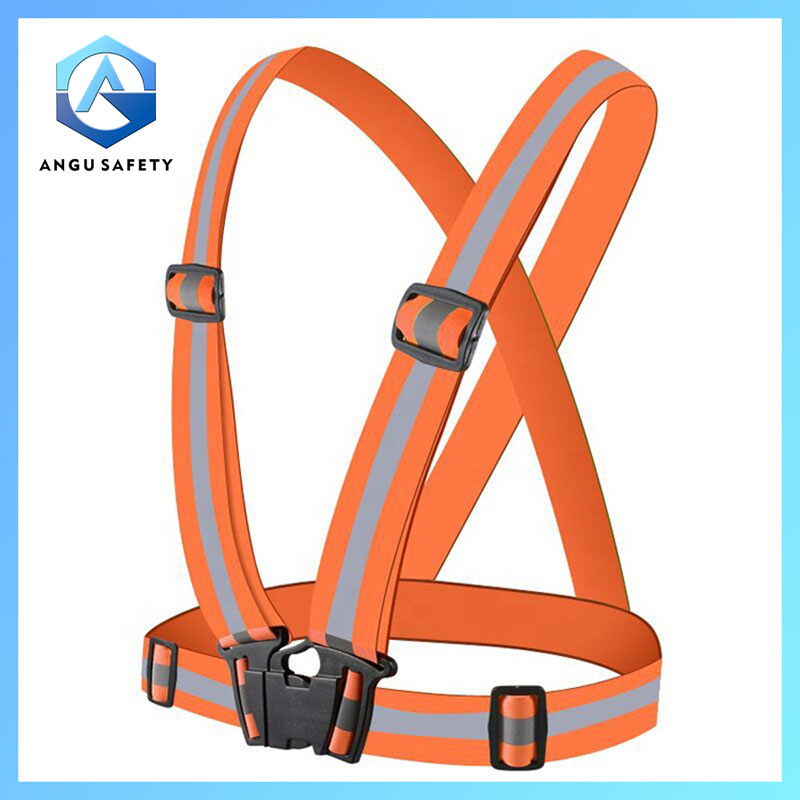 Adjustable Elastic High Visibility Reflective Safety Belt