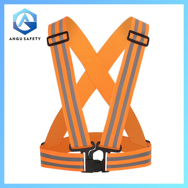Adjustable Elastic High Visibility Running Vest Belt