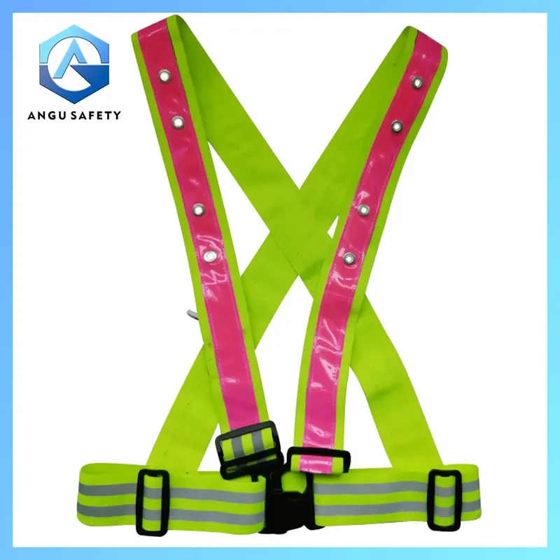 Gilet con cintura di sicurezza elastica regolabile