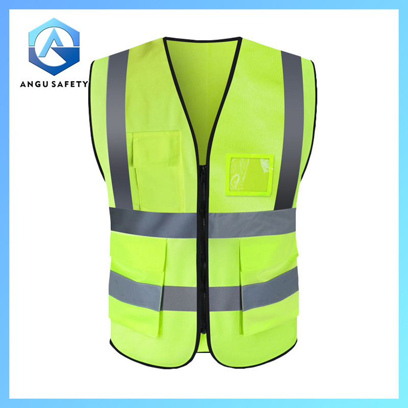 PVC Pocket Hi Vis Reflective Safety Vest