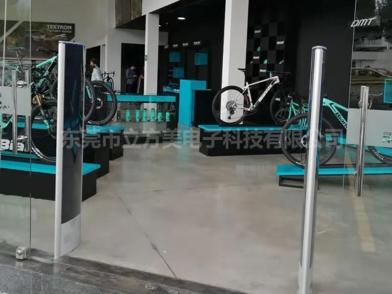 Foreign bicycle shops install Cubimei EAS anti-theft alarm equipment