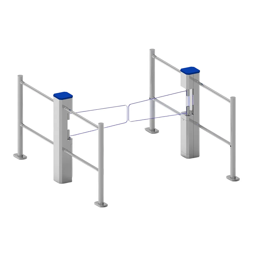 Tourniquet de barrière d'oscillation de six colonnes