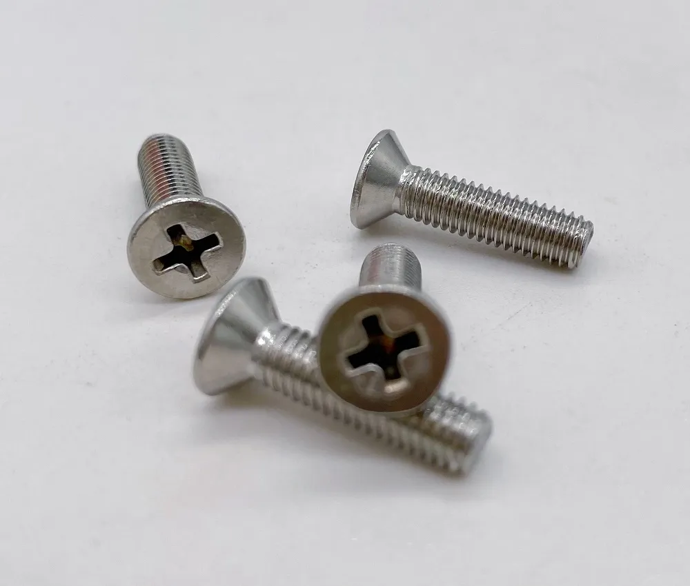 The application of Cross Recessed Countersunk Head Screws