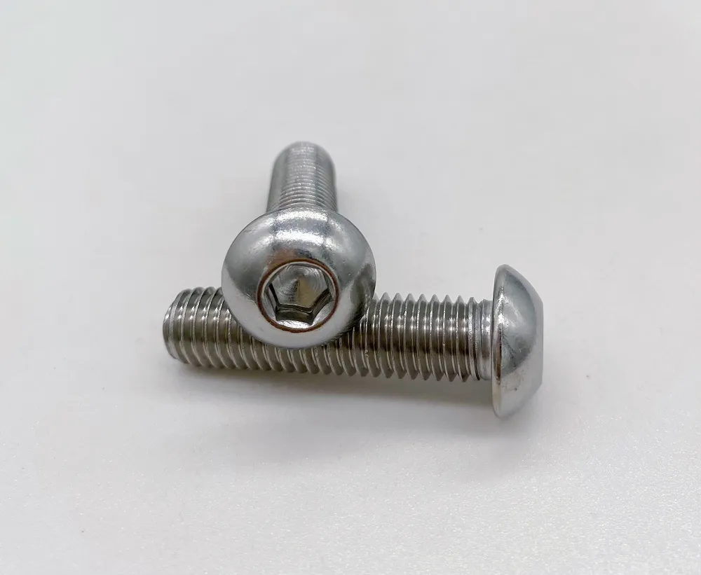 Mechanical properties of ISO 7380 Hex socket round head screws