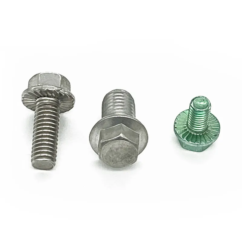 DIN 6921 Serration Screws সহ ফ্ল্যাঞ্জ