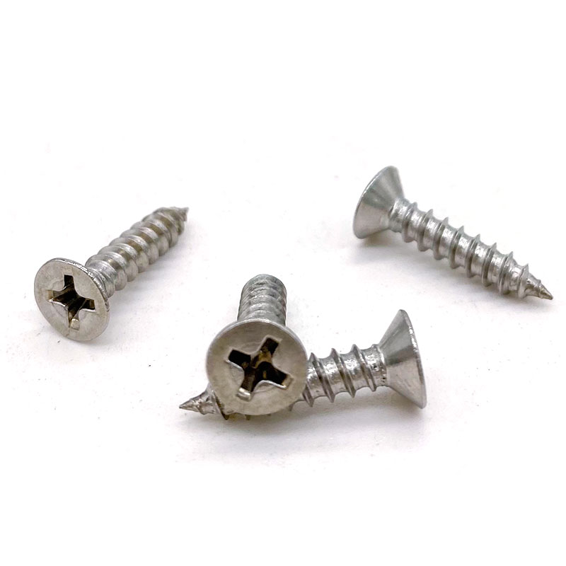 DIN 7982 Cross Recessed Countersunk Head Self Tapping Screws