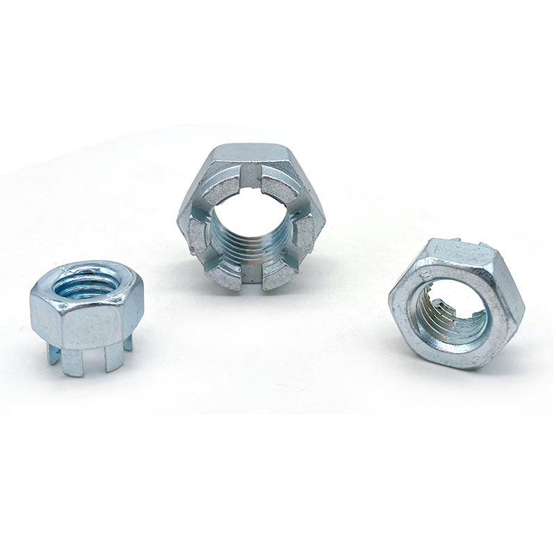 DIN 935 Hexagon Slotted Nuts