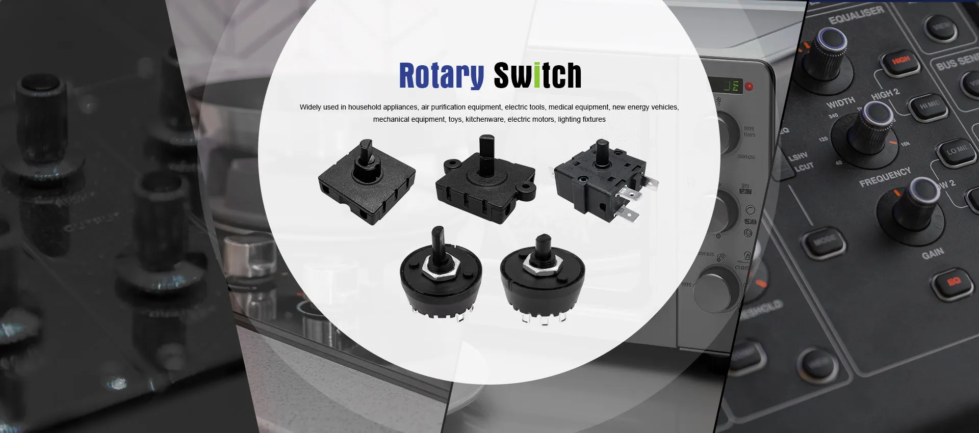 Kína Rotary Switch Framleiðendur