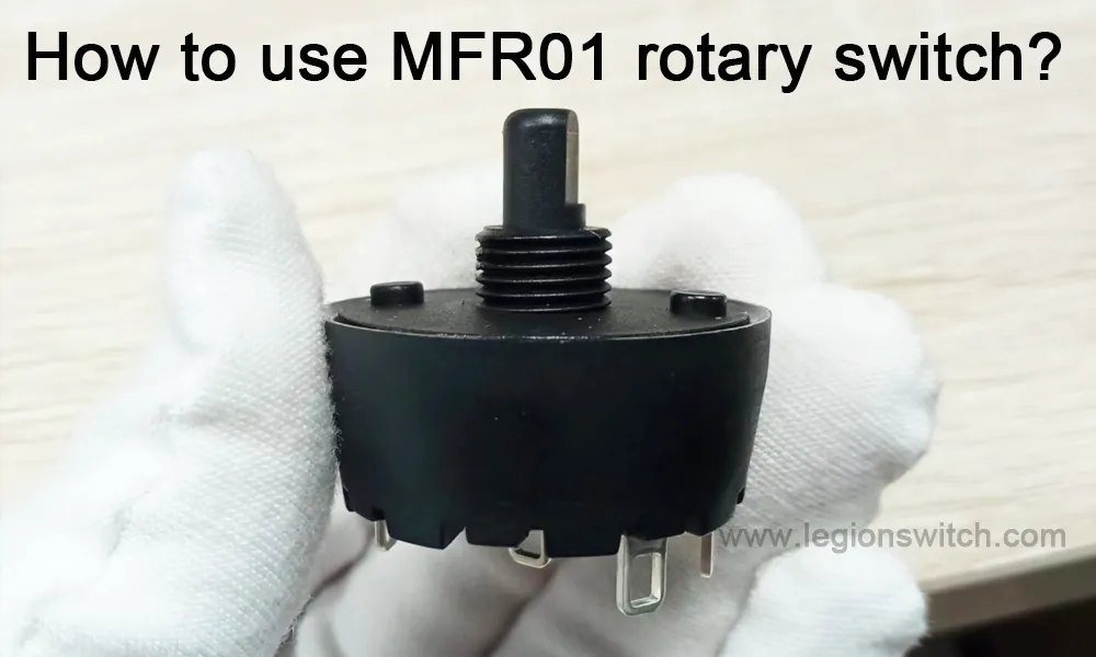 Kepiye cara nggunakake switch rotary MFR01?