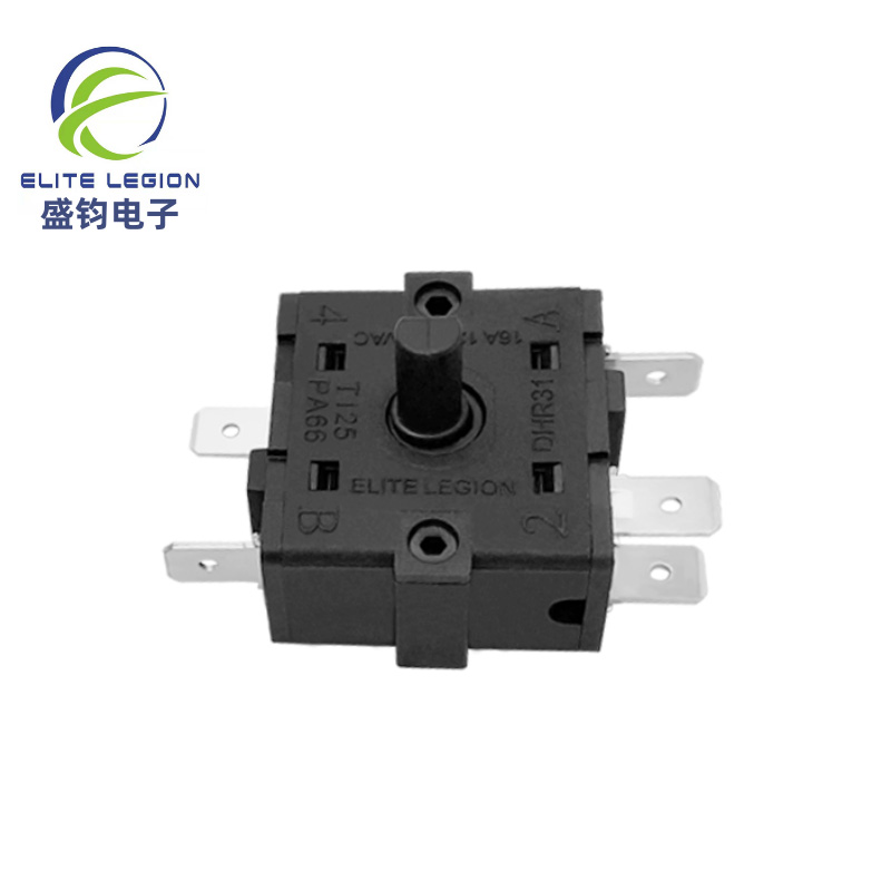 5 Pin 3 Speed Rotary Switch