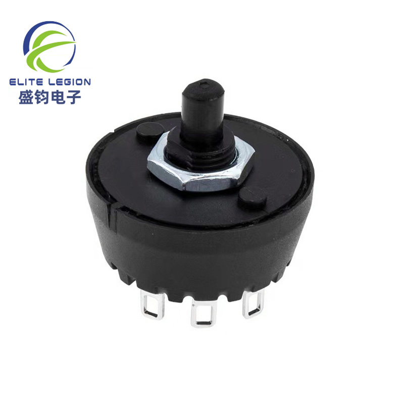 5 Position 4 Speed ​​Rotary Switch