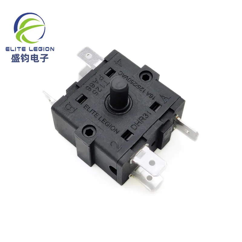 6 Pin 3 Speed Rotary Switch