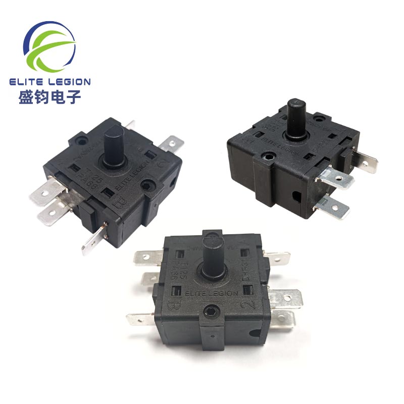 Air Cooler 6 Pin 8 Speed Rotary Switch