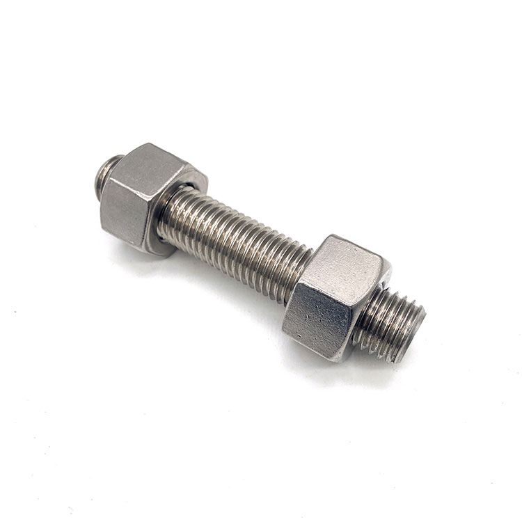 304 316 Stainless Steel DIN 975 DIN976 Stud Bolts Thread Rod - 0 