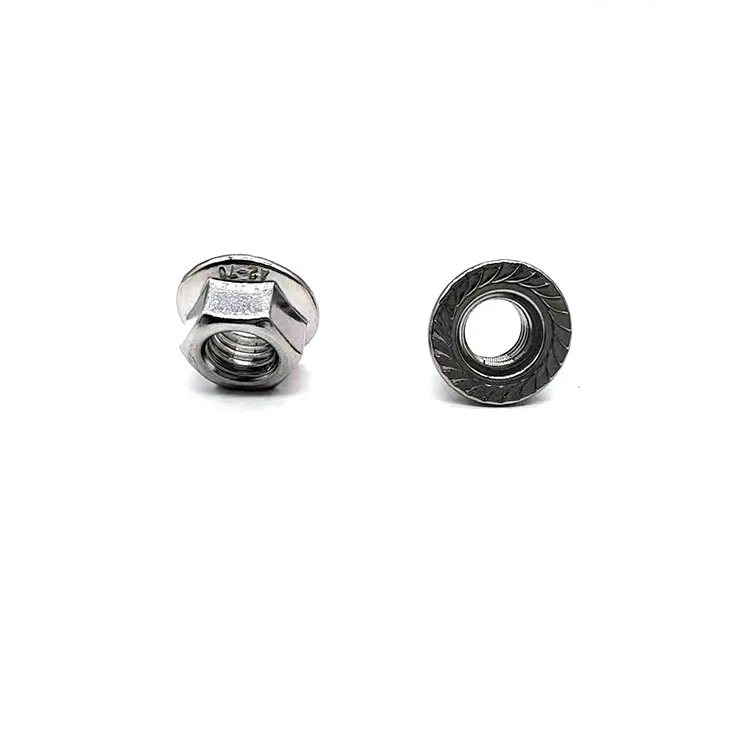 304 316 سٹینلیس سٹیل Din6923 Hex Flange Nut