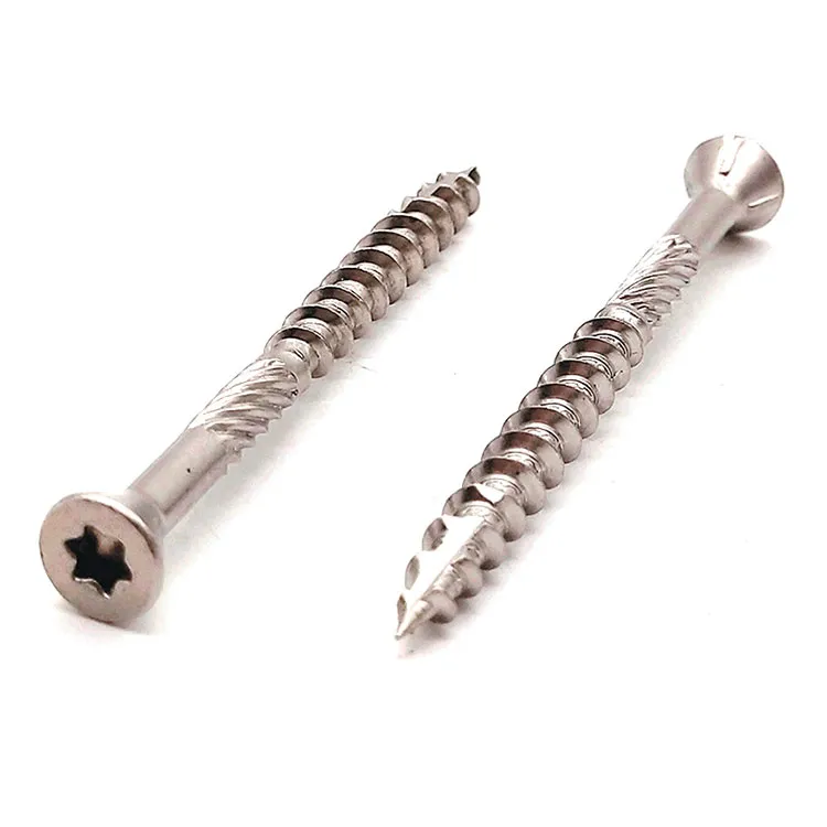 304 316 din oțel inoxidabil Hexagon de fixare cu cap cruce șurub Torx autofiletant