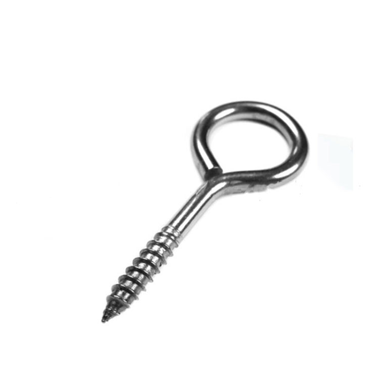 6.3x20.6x73x32mm Stainless Steel Self Tapping Lag Eye Screw - 2