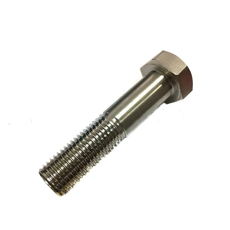 A2-70 A4-80 M8 M10 DIN931 ISO4014 Hindi kinakalawang na asero kalahating sinulid Hex Bolt