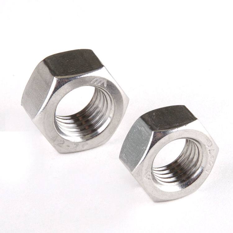 A563 M6 M24 Manufacturer Stainless Steel 304 Hex Nut DIN934 China Bolt And Nut - 1