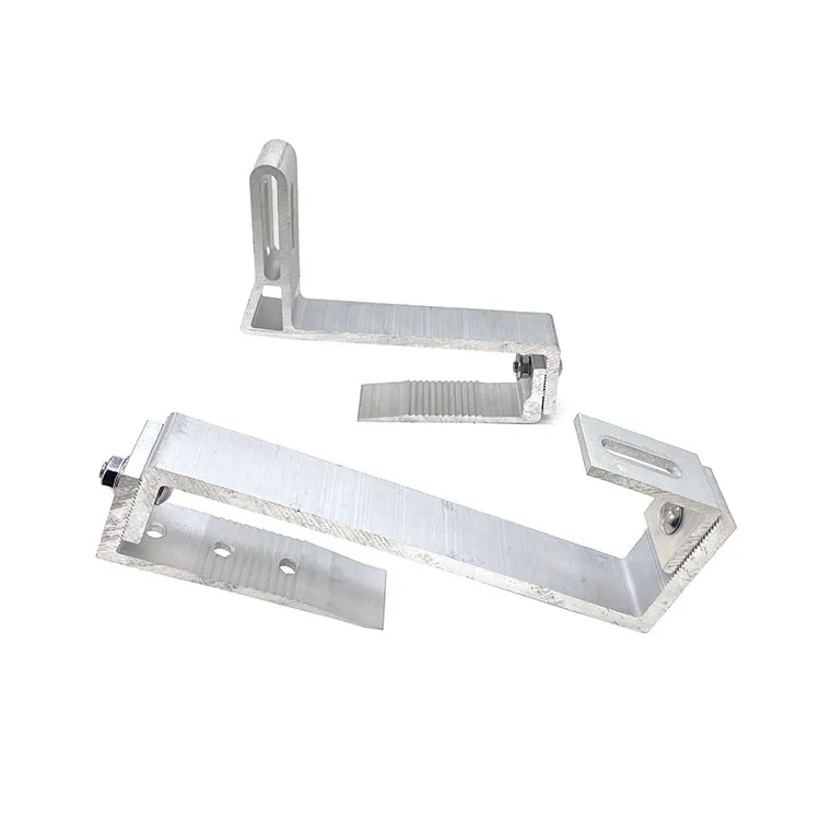 Adjuatable Bracket Tin roof PV Mounting Structure Aluminium Solar Panel Mount Clamp