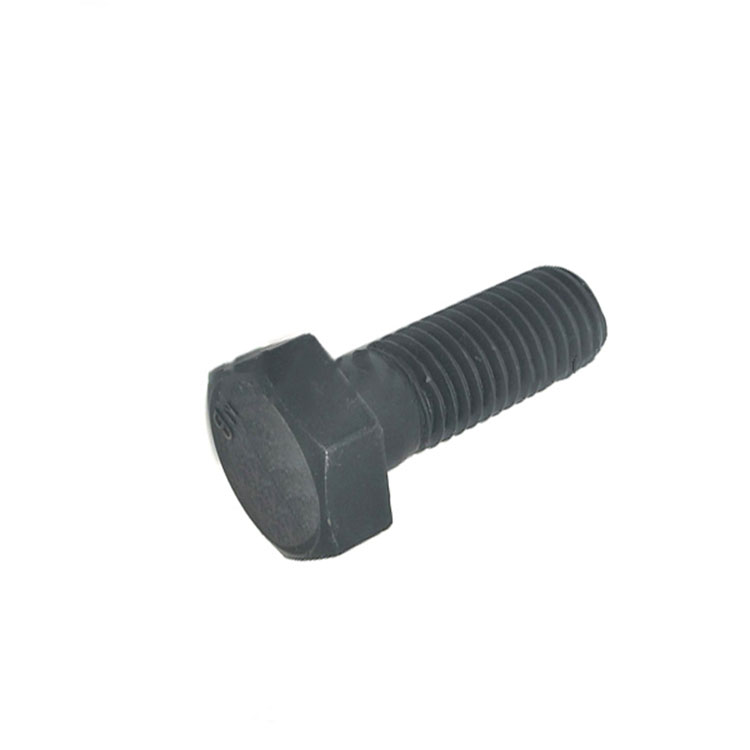 Black zinc plated Gr4.8 8.8 Hex Head Set Screws (DIN7990 DIN558)