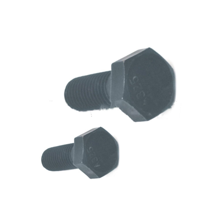 Black zinc plated Gr4.8 8.8 Hex Head Set Screws (DIN7990 DIN558) - 3 