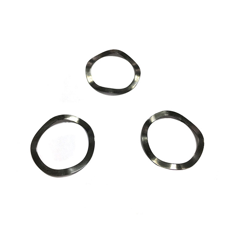 Carbon Spring Steel 65Mn Black Three Four Waves Pre Load Waved Washers