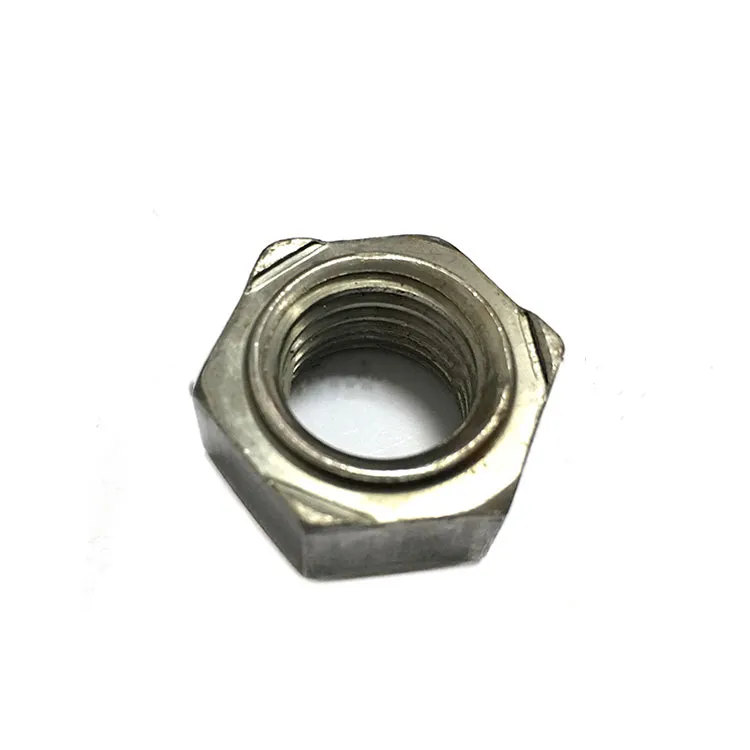 Carbon Steel M4 M6 M8 Plain Customized Hex Weld Nut