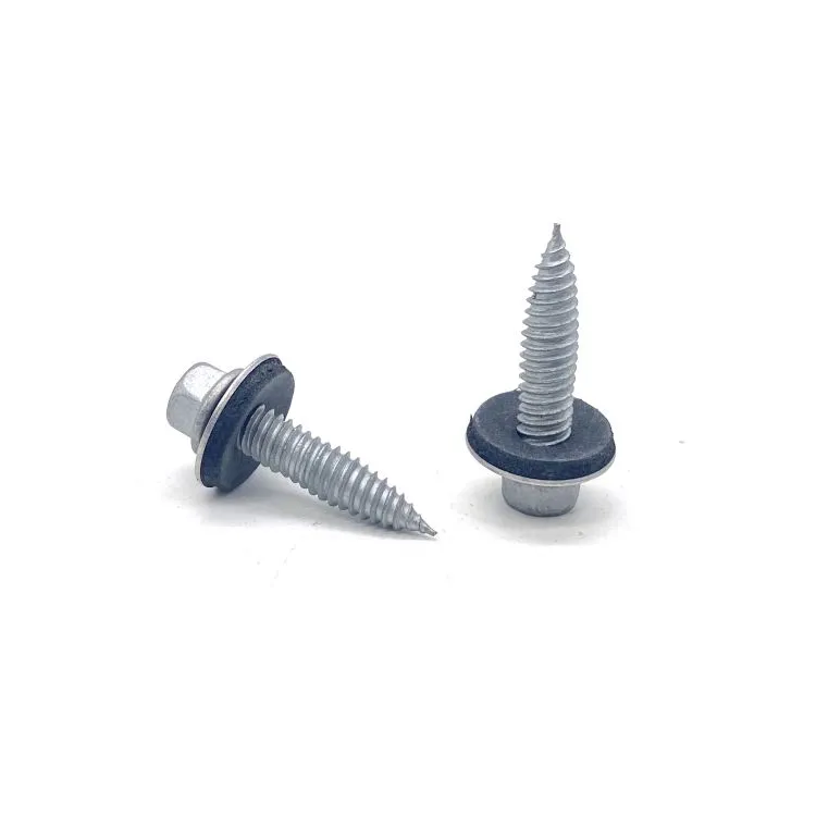 China Screw Factory Self Tapping Screw Hex Flange Roofing Screw Bi-Metal Screw dengan Mesin Cuci EPDM