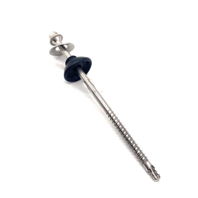 SS304 SS316 Self Drilling Screw Roofing Bi-Metal Screw with Washer - 3