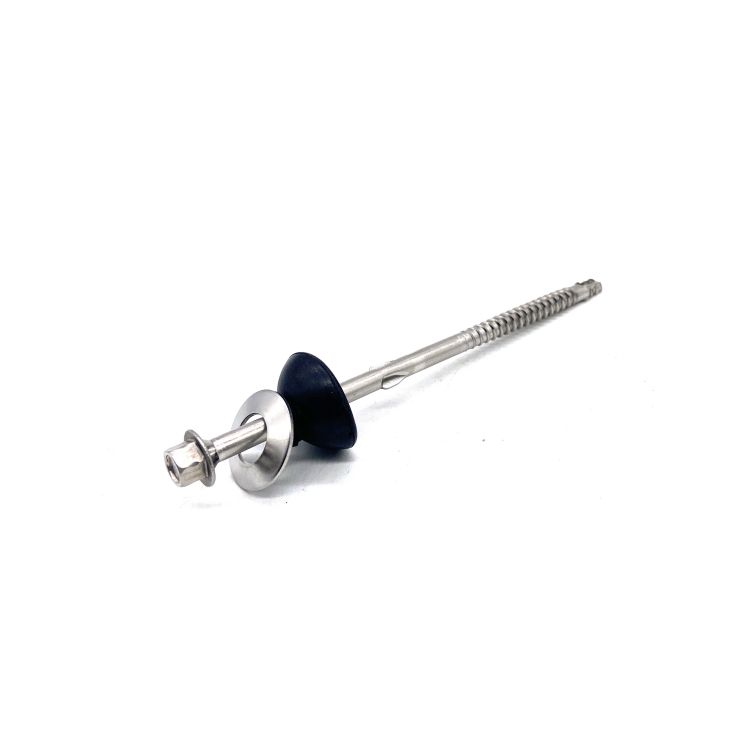 SS304 SS316 Self Drilling Screw Roofing Bi-Metal Screw with Washer - 4 