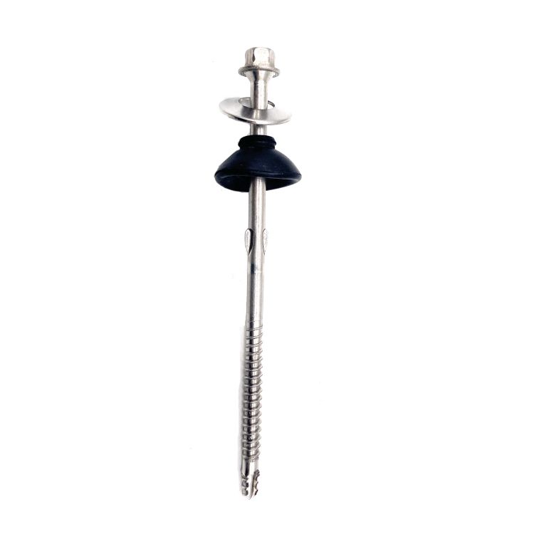 SS304 SS316 Self Drilling Screw Roofing Bi-Metal Screw with Washer - 5