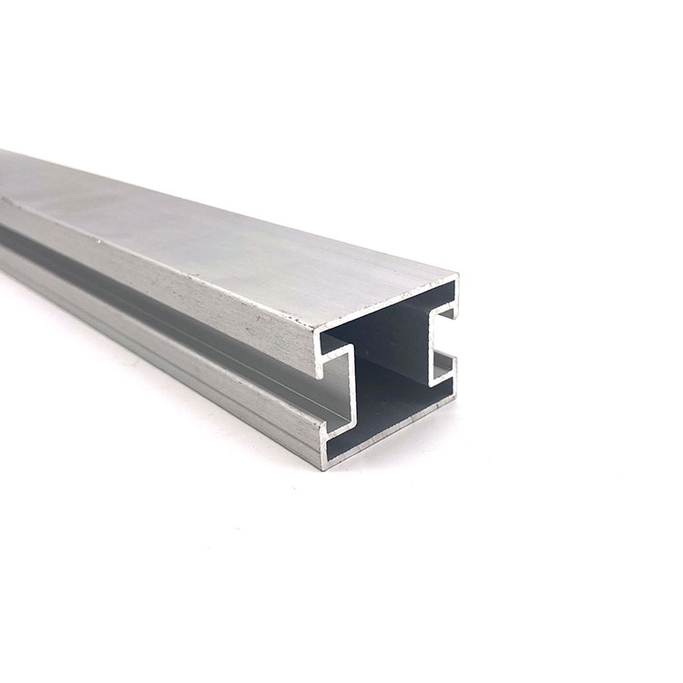 Aluminum Alloy Solid Slot Track Channel Section Aluminium Extrusion Profile