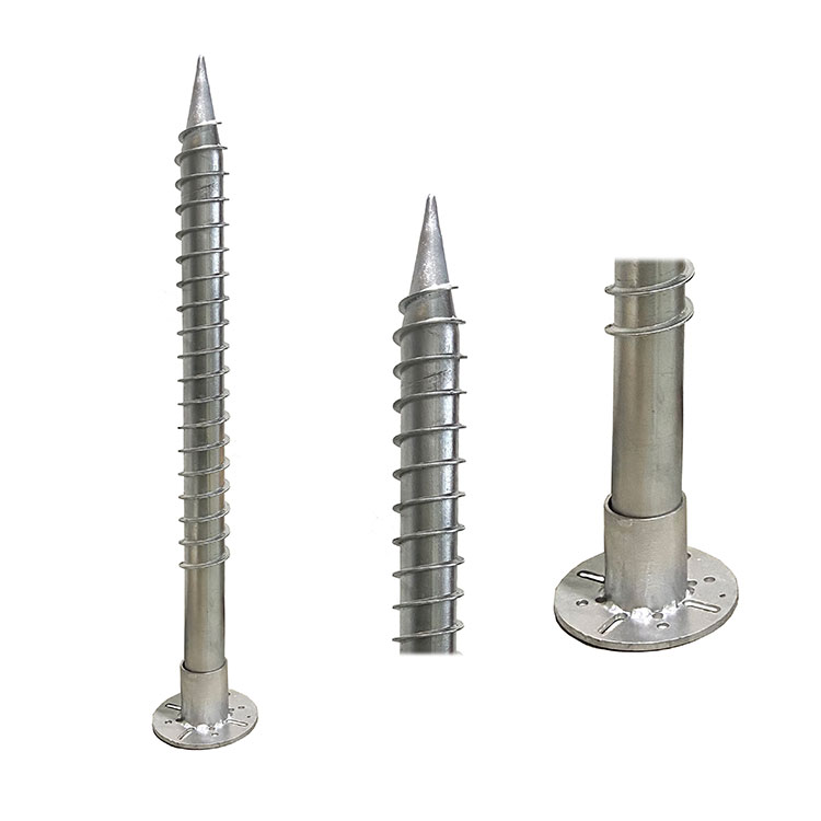 Anti-Corrosion Screw Piles Ground Screw for Foundations