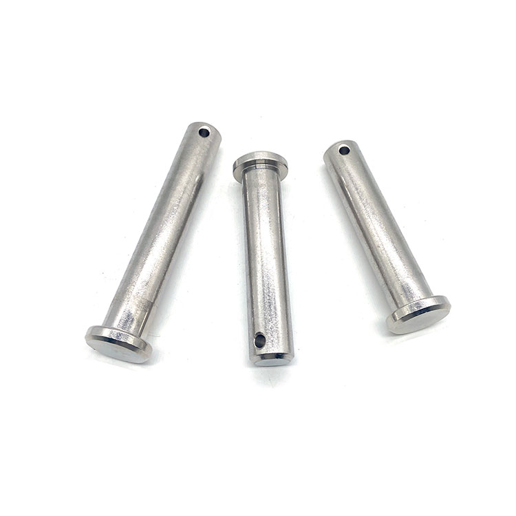 Roestvrij staal A2-70/SS304 gaffelpennen Positiepen met kop en gat - 1 