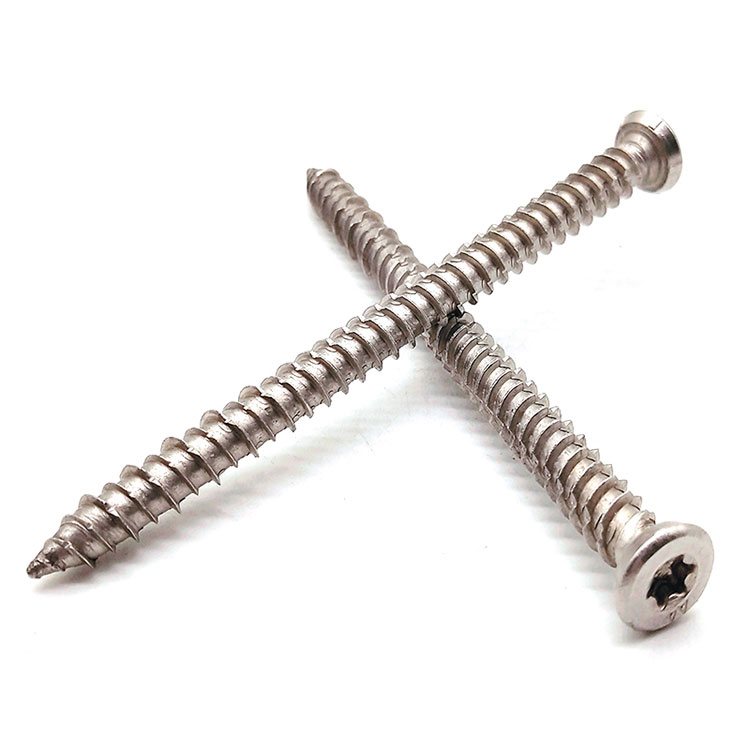 DIN7982High Quality Stainless Steel Countersunk Head Cross Flat Head Self-tapping Screws - 5