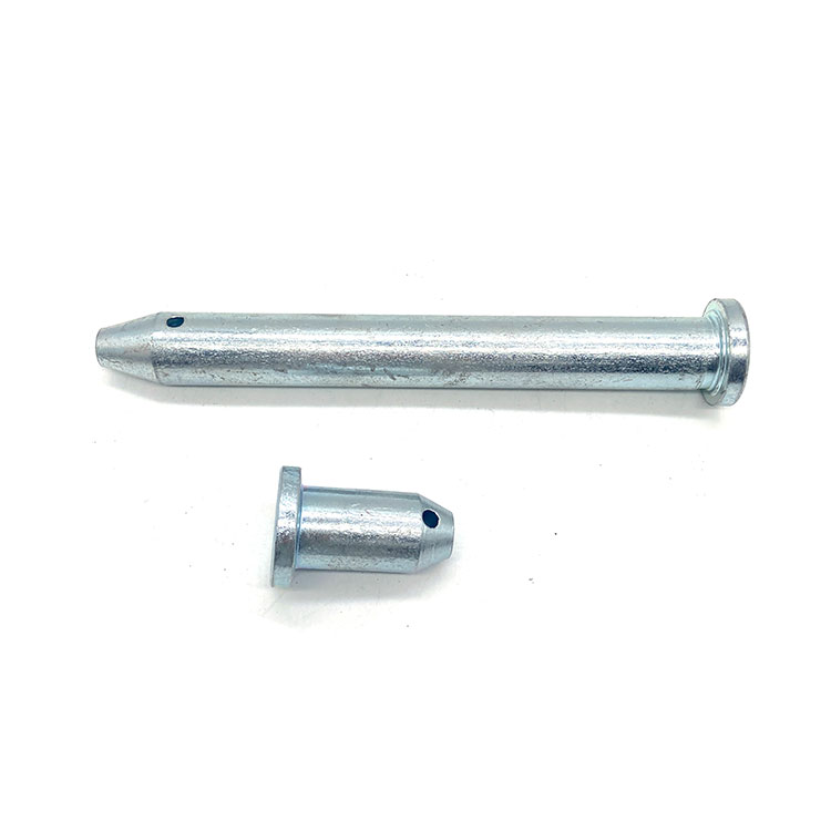 Galvanized Metal Steel Flat Head Clevis Pins With Hole
