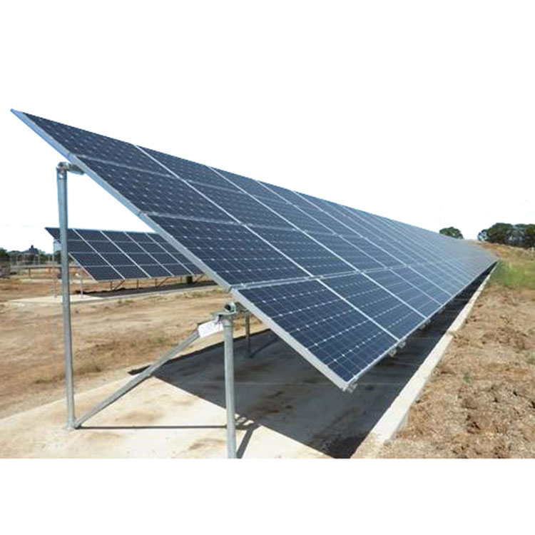 Gegalvaniseerd stalen zonnepaneel ondersteunt verstelbare beugels voor PV-montage / camper op plat dak