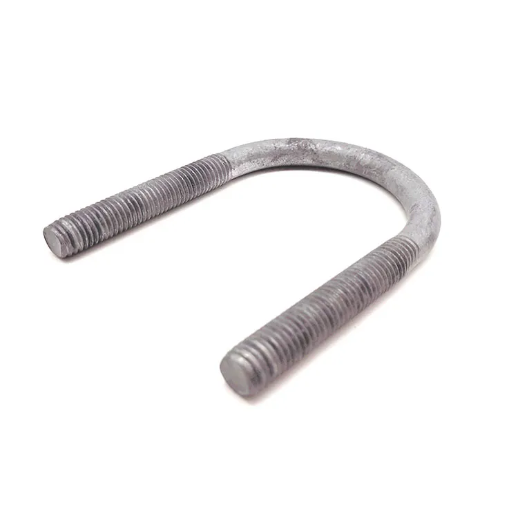 Grade 2/5 galvanized carbon steel U bolt for tower and hardware of transimission lines